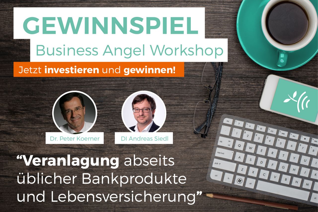 viracube CONDA Business Angel Workshop Gewinnspiel