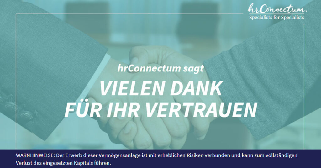 hrConnectum: Danke für Ihr Vertrauen! - CONDA