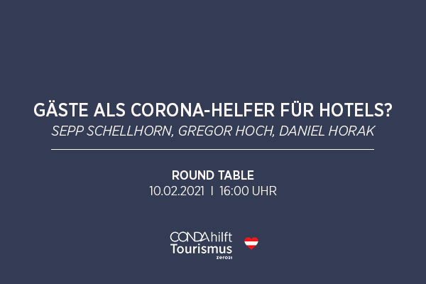 Corona Hilfe Tourismus