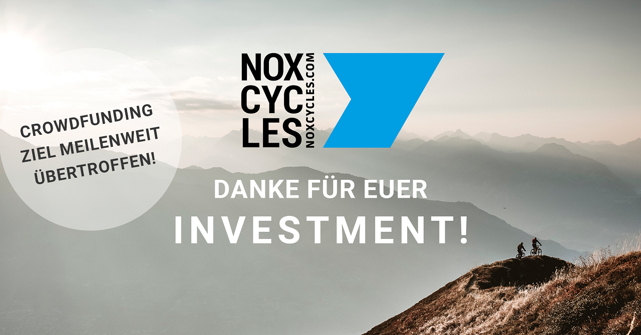 NOX Cycles - €500.000,- erfolgreich ausfinanziert & Warteliste