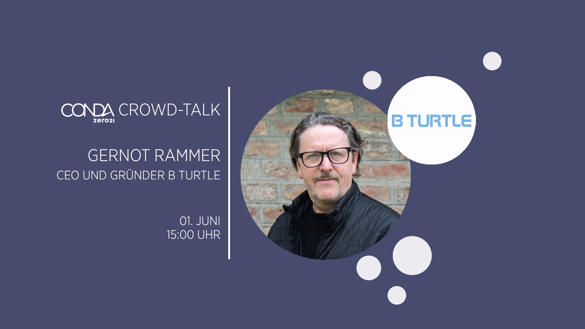 CONDA Crowd Talk B TURTLE Gernot Rammer