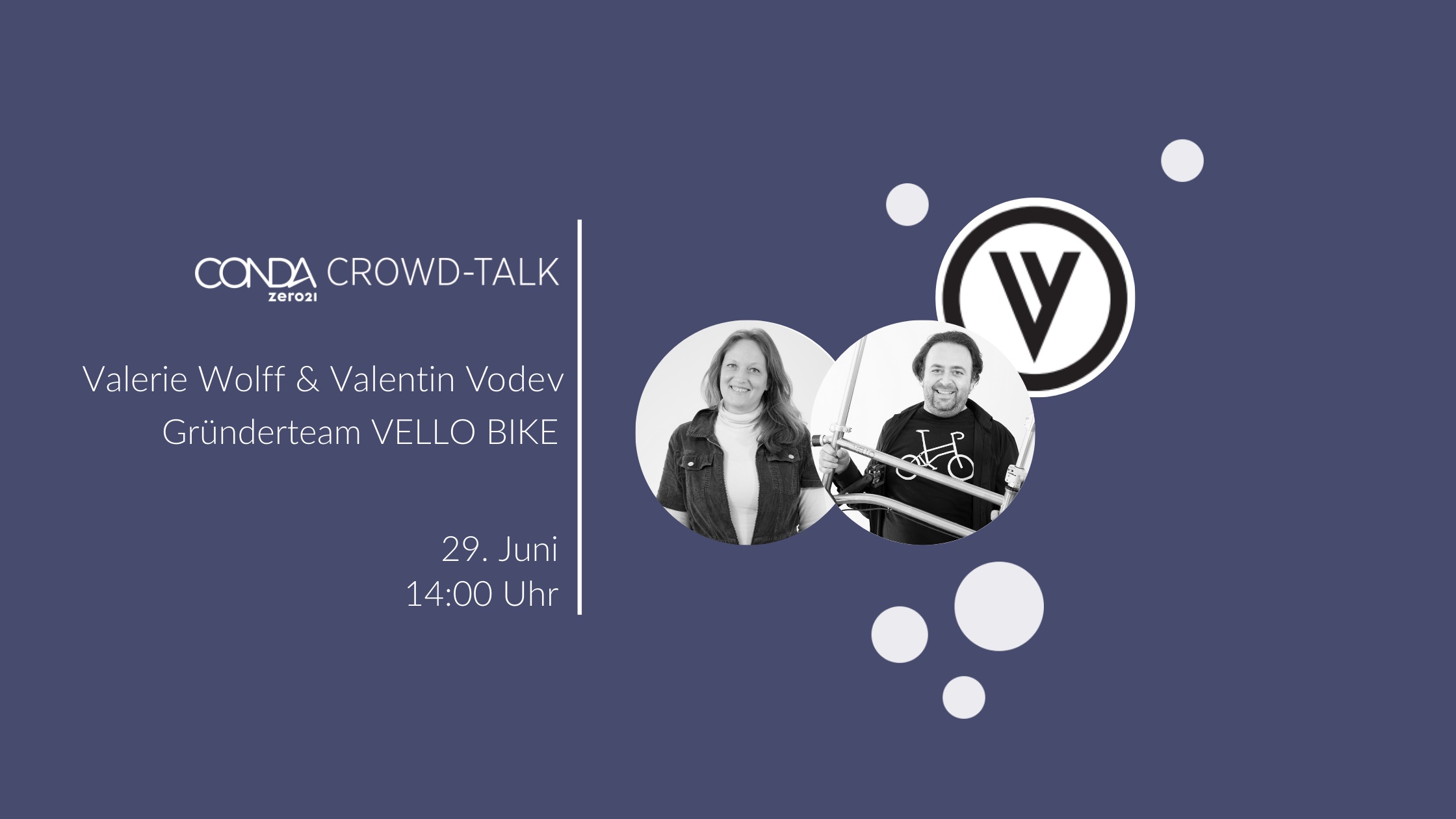 Crowd-Talk mit VELLO BIKE