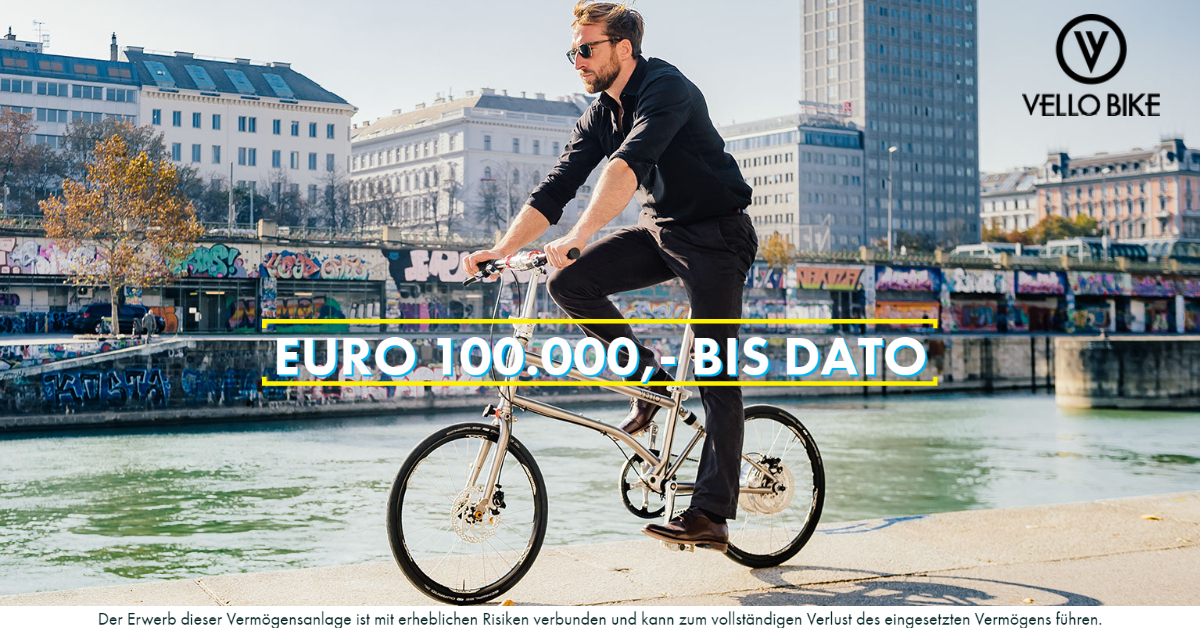VELLO bike - crowd erfolg - conda