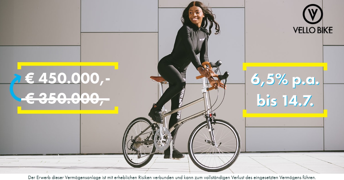 Vello - Fundingziel erhöht - CONDA